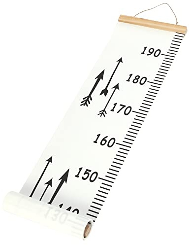 Sirxlevcy Children Kids Growth Chart Height Ruler Wall Sticker Ruler Growth Chart Wall Decal Height Measurement Sticker Decorative Gift