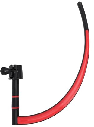 Keenso The Hanger Golf Training Aid, Golf Swing Aids Golf Training Equipment Swing Caddy Golf Swing Trainer Swing Trainer Rubber Improve Swing Posture Curved Portable Swing Training (Black)