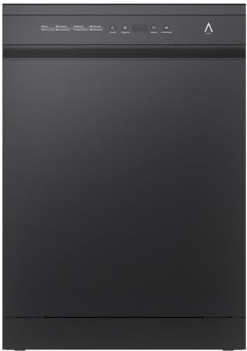 ALPHA Lavavajillas POSEIDON ELITE Auto Door Open, DualZone, 14ser. Negro