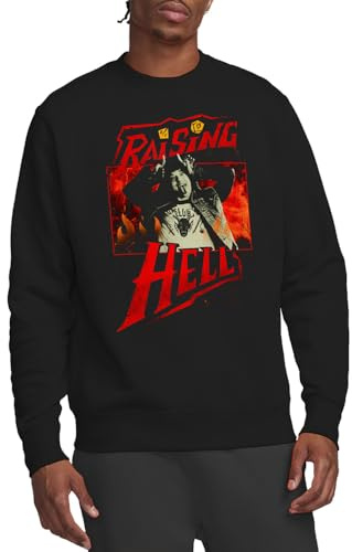 Stranger Things Season 5 - Eddie Munson Raising Hell Männer Sweatshirt schwarz