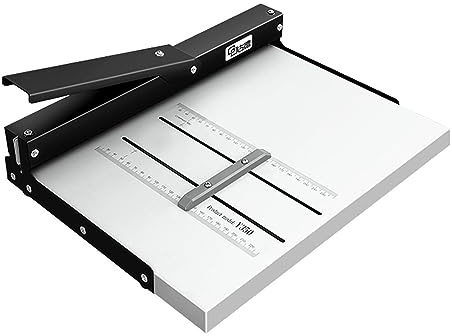 YSXXIAN Plieuse Manuelle pour Papier A4 et A3, Outil de rainage Robuste en métal avec positionnement magnétique, Machine à Plier Les Cartes précise pour Le Bureau et l'école.