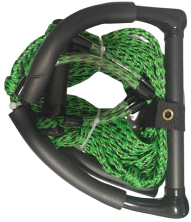 drburpily Premium vattenskidrep Lättviktigt med bekvämt grepphandtag för skidåkning, surfing och wakeboarding Bekvämt grepp Multifunktionell vattensport