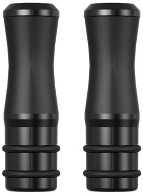 KIWI Spark Drip Tip, Beccuccio Riutilizzabile in Silicone e PC, Confezione da 2 Pezzi, Compatibile con tutti i dispositivi KIWI (Iron Gate)
