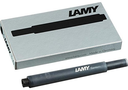 Lamy T10 Tintenpatronen 15 Stück schwarz (3 Päckchen mit 5 Patronen)
