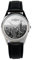 KIESENBERG Armbanduhr New York Geschenk Artikel Idee Fan Damen Herren Unisex Analog Quartz Lederarmband Uhr 36mm Durchmesser B-2004