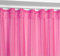 BEAUTEX Vorhang mit U-Band 140x250 cm (Farbe Wählbar) transparente Kräuselband Gardine, Dolly (Fuchsia)