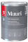 TIKKURILA Muuri - Heat-Resistant Paint For Interior Fireplaces & Firewalls (Water-Based) - 1 Litre
