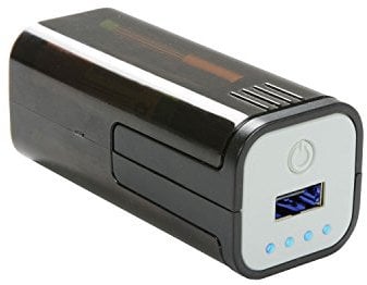 ADCB POW1 - Emergency USB Battery Powered Power Bank Compact Portable 4 AA Batteries Ideal for Smartphones, Tablets, Mobile, Apple, iPhone, Android