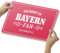 Elbeffekt Fussball Bayern Schild aus Holz - personalisierbares Geschenk - Wohnzimmer Deko - Opt. Beleuchtung - personalisierbar zum Hinstellen/Aufhängen - Bayern Geschenk - persönliches Geschenk