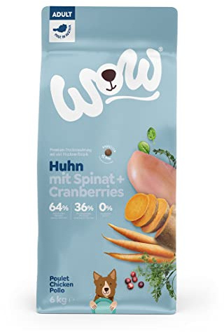 WOW Hunde-Trockenfutter Huhn 6kg