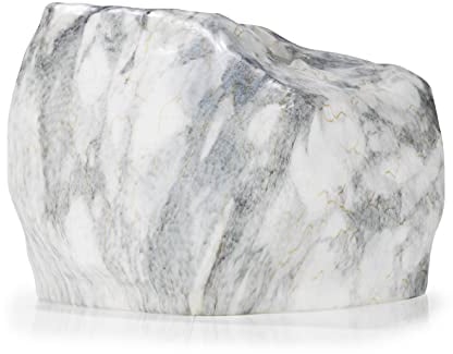 Botanyia Pflanzen-Übertopf Mamorgrau 3tlg. | Stilvoller Übertopf mit Magnet-klick-Verschluss, Verhindert Sonneneinstrahlung | Weniger gießen [inkl. Pflanztopf & Untersetzer, Botanica]