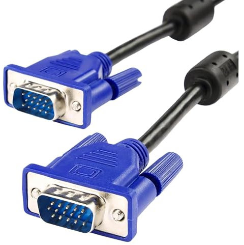 Cable VGA 1.8m de largo monitor de computadora de alta resolución macho a cable de extensión de monitor macho, Cable Pantalla Ordenador