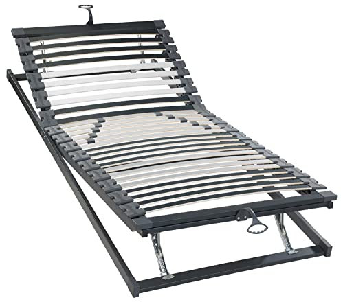 Möbel Jack Lattenrost - Federholzrahmen - Federholz- und Fiberglasleisten - 100 x 200 cm