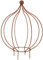 KOTARBAU® Gartendekoration Zwiebel Edelrost 490mm Ecorost eine Schöne Dekoration Zwischen Ihren Blumen