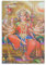 Shakti Maa Hinduismus-Poster, indische Götter, religiöse Ritualkultur, Heimdekoration, Poster, Wandkunst, Schlafzimmer, dekoratives Zimmer, ästhetisch, 30 x 45 cm