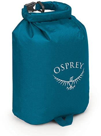 Osprey Ultralight Packsack étanche, 3L, Waterfront Blue, O/S