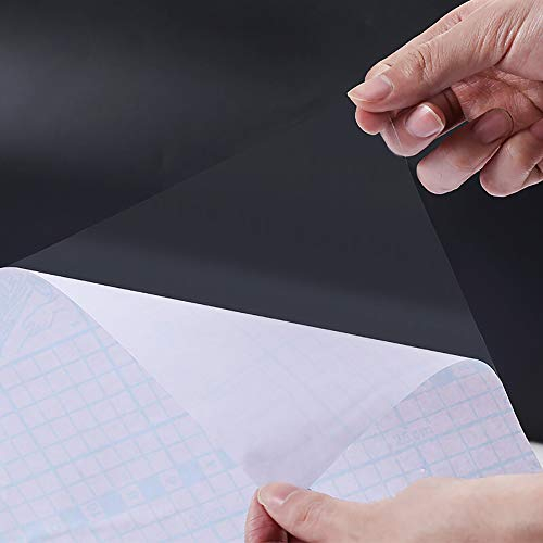 Hode Papel Vinilo Transparente Adhesivo Muebles Pared Cocina, Protector Pared Encimera 40cmx500cm, Impermeable Lámina Protectora para Libros