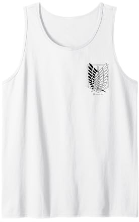 Attack on Titan Scout Regiment Survey Corps Pocket Logo Tank Top