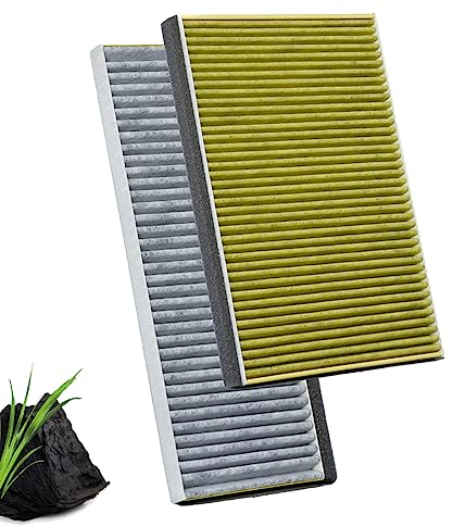 Tops Aktivkohlefilter 17005388 für Siemens LZ10AFA00, Bosch DWZ1AF1B6, Neff Z51AFA0X0, Constructa CZ51AFA0X0 | Kohlefilter | Extra Schutz | 237 x 362 x 23 & 120 x 336 x 20 mm.