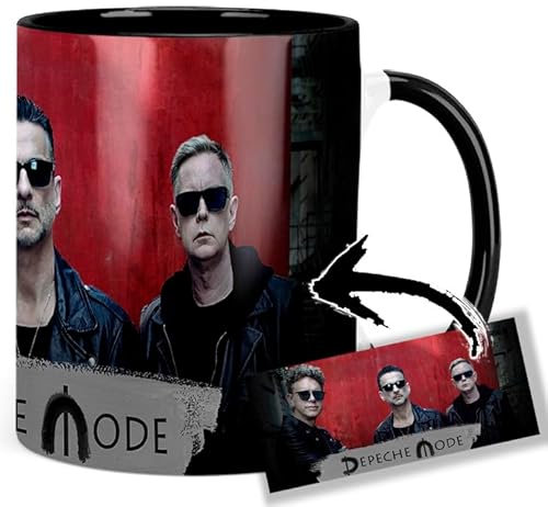 Depeche Mode A Tasse Ceramique Intérieure et Poignée Noire Mug