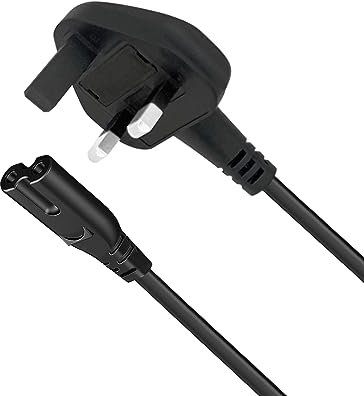 Power Plug Cord Replacement for Denon DHT-S216 Sound bar Home 350 250 150 Speaker UK Figure 8 Power Lead Cable