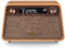 SANGEAN WR-201D Premium Retro-Radio mit DAB, RM, Bluetooth, AUX, dimmbaren LCM-Display, Echtholz-Gehäuse, Kirschbaum Natur