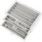 Nwvuop Acrylic Necklace Storage Box 3 Drawers Necklace Holder Acrylic Jewellery Organiser for Bracelet Necklace, Grey