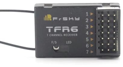 SPARKHOBBY FrSky TFR6A TFR6-A 2,4GHz 7-Kanal-Empfänger FASST Kompatibel Futaba T14SG T8FG Modul für Fernsteuerung FPV Drohnen (TFR6)