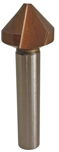 Coyoax Kegelsenker Ø 20,5mm, Metall-Senker M35 mit Co-Anteil, TiAlN-Beschichtung für Edelstahl