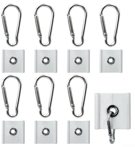 Soft Hook Set Designed Specifically for Awning Applications and Decorations (White)