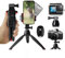 Tripod for iPhone&Camera, Mini Phone Tripod with Wireless Remote and Foldable Phone Stand for Video Recording/Selfie,Portable,Lightweight,Travel, Small, Cellphone Tripod Stand (red, 7.1 inch)