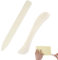 2 Teile Stoffmarkierungen zum Nähen und Gerade Knochenschaber Creaser Set Stoffmarker für Origami,Scrapbooking,Basteln,Lederversiegelung