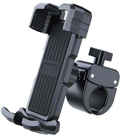 Rocky Green Support de protection pour vélo tout-terrain, support de navigation pour moto, supports de navigation électriques, étanches et résistants aux chocs, rotation à 360° (A295+X55 entièrement