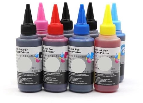 YGUWZ 8Color CLI42 CLI-65 Tintenfeindlichen Tintenfeind-Nachfüllungen kompatibel mit Pro-100 Pro-100S Pro-200 Pro-200-Druckern und ähnlichen Modellen