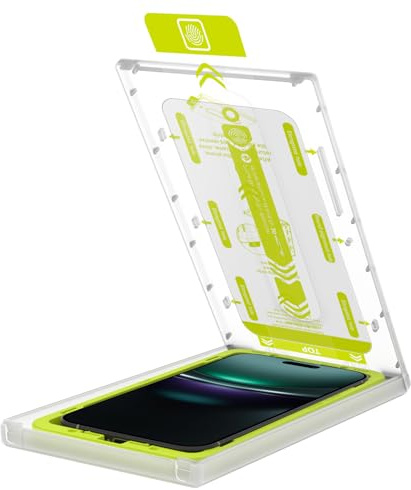Mobile Origin Schutzfolie für iPhone 17 Pro 6,3 Zoll, Gehärtete Glas Displayschutz mit Einfachem Installationswerkzeug, 9H Härte, Panzerfolie Hüllenfreundlich, 2 Stück
