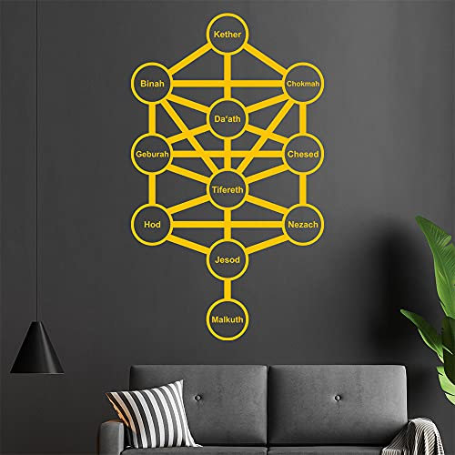 Sephiroth - Sticker mural arbre de vie en 6 tailles