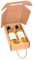 Only Boxes, Pack 10 Estuches de Cartón para 2 Botellas de Vino, Estuche Horizontal de Cartón con Asa, Caja cartón para Regalo envío