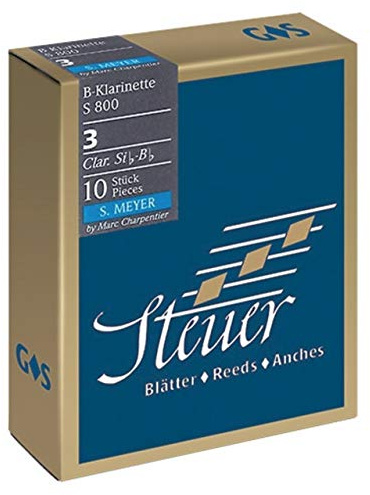 Steuer reed BB clarinet Blue Line S800 Sabine Meyer pack of 10 size 4