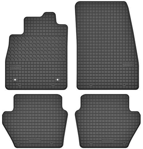 AGCPdirect Gummi Matten Fußmatten Passgenau 4-teilig Set für Ford Fiesta 2017-2021