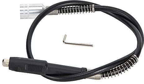 Elektrischer Schleifadapter mit Flexibler Welle, Langes Flexibles Bohrerverlängerungskabelfutter, Universalantrieb mit Flexibler Welle Elektrisches Schleifen Biegsame Welle EU