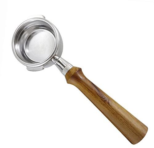 Sostituzione 58mm Caffè Senza-fondo Portafiltro Acciaio Inossidabile Filtro a Cestello con Impugnatura per Gaggia Classic Pro Espresso Macchina