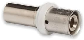 Pressfitting Aluverbund Selfio-Press Übergang Kupferrohr 16 x 2-15 Pressanschluss vernickelt TH+U