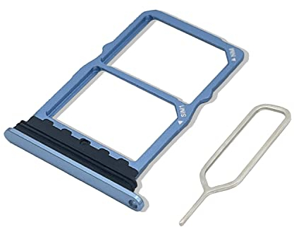 Eonpam Tiroir Carte SIM pour (Huawei P30) Support Qualité d'origine Remplacement Plateau Memory SD Slot Carte SIM avec Aiguille SIM(Aurora)