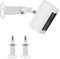 (𝐌𝐞𝐭𝐚𝐥 𝟐 𝐏𝐚𝐜𝐤) 360 Degrees Adjustable Security Wall Mount for Ring Stick Up Cam/Ring Indoor Cam/Wyze Cam/Eufy Cam/Arlo Cameras, Fits All Cameras with Standard 1/4 Threaded Holes-White