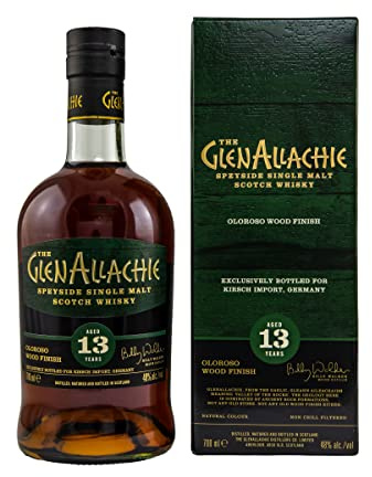 The GlenAllachie 13 Years Old OLOROSO WOOD FINISH 48% Vol. 0,7l in Geschenkbox