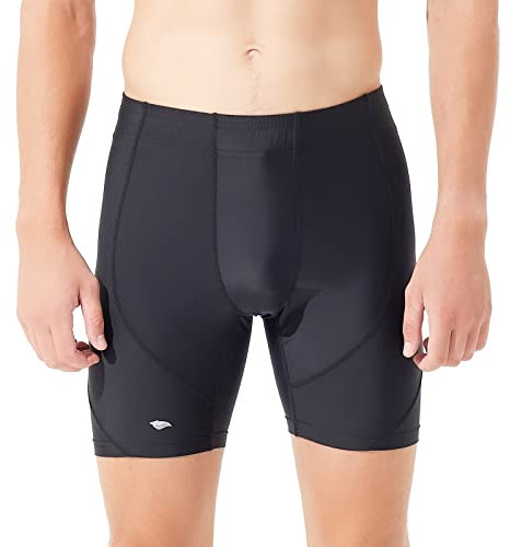 SURFEASY Eco Endurance+ Jammer, Bañador de Piscina Hombre, Bañadores de Natación Traje de Baño Corto para Hombres Pantalones, Negro, XXL