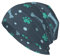 FWJZDSP Bones and Dog Claws Winter-Beanie-Mütze-Schal-Set, Warmer Strick, Dicke Fleece-gefütterte Kappe, Halswärmer für Herren und Damen