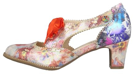 Laura Vita Pumps in Übergrößen Mehrfarbig ELCODIEO 0422 Corail große Damenschuhe, Größe:42