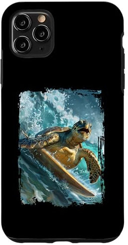 iPhone 11 Pro Max Tortoise Surfen Case