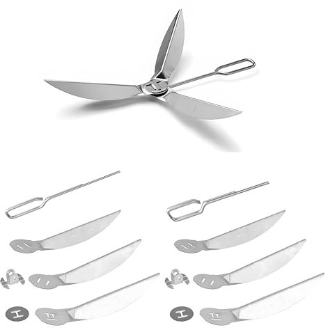 Editbar 2 Set 18-1/2 Zoll One-Touch Reinigungssystem Kit für Weber Ersatzteil für Kugelgrill,Kettle One Touch-Reinigungsset,Für Weber Holzkohlegrill Reinigungssystem Kit